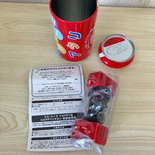 コカコーラ(コカ・コーラ)の【K4364】未使用 缶開封済み コカコーラ ハッピー缶 HAPPYイヤホン(その他)