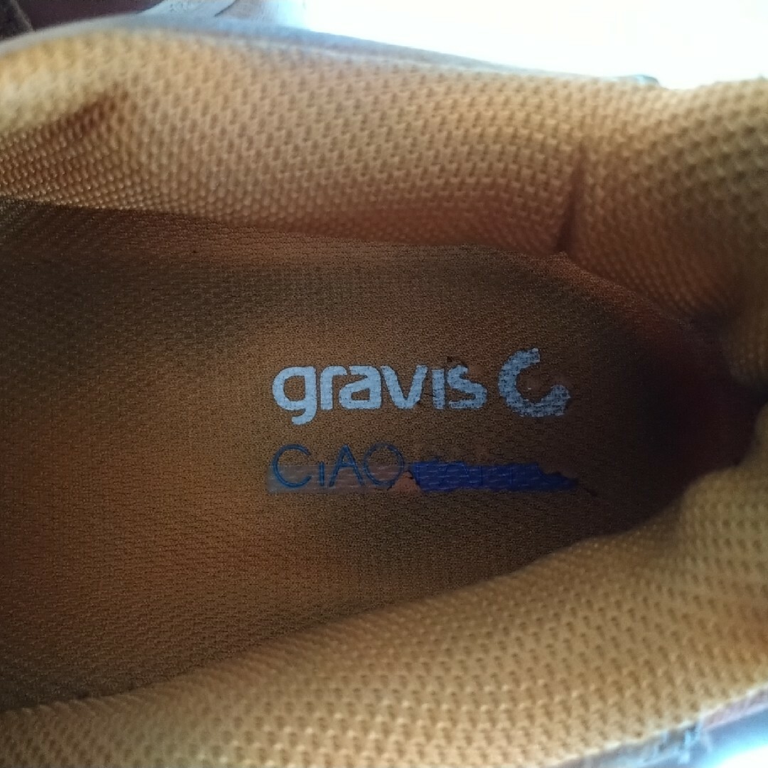 gravis(グラビス)のAshuさんGravis　グラビス　cue SLIP-ON　26.5cm メンズの靴/シューズ(スリッポン/モカシン)の商品写真