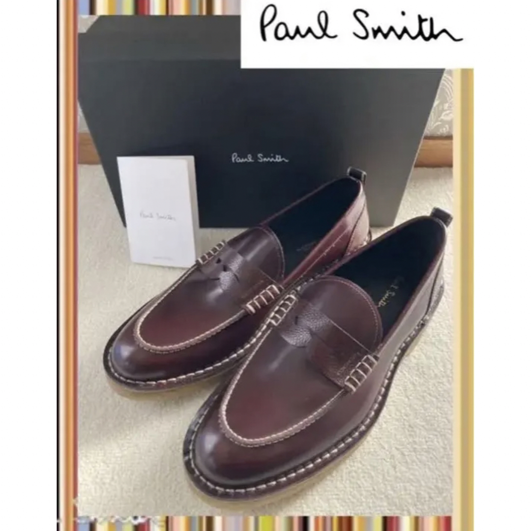 Paul Smith(ポールスミス)のPaul Smith ローファー ボルドー 美品 メンズの靴/シューズ(ドレス/ビジネス)の商品写真