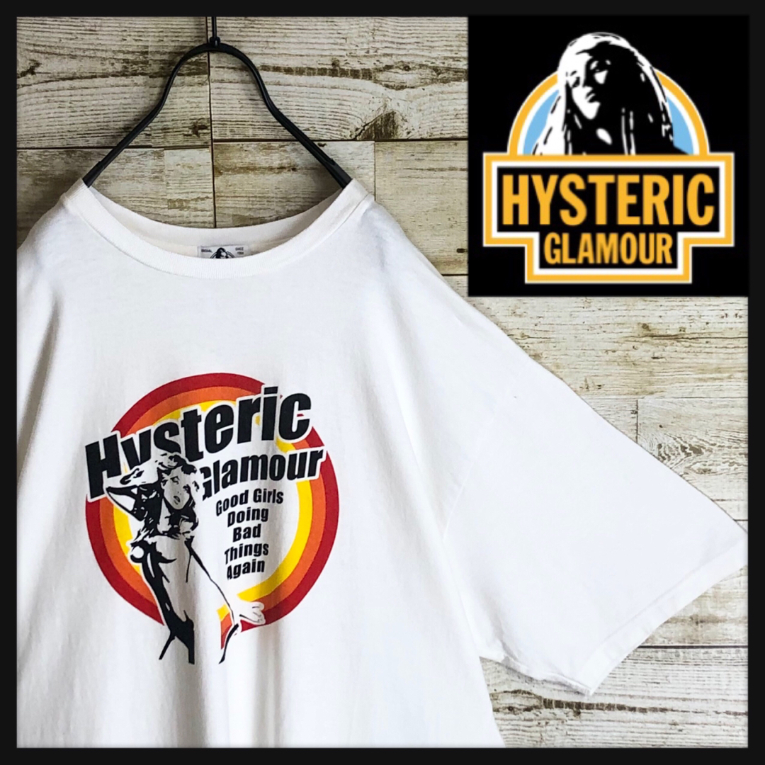 hystericglamour ヒステリックグラマー tシャツ ビックロゴ入りTシャツ/カットソー(半袖/袖なし)