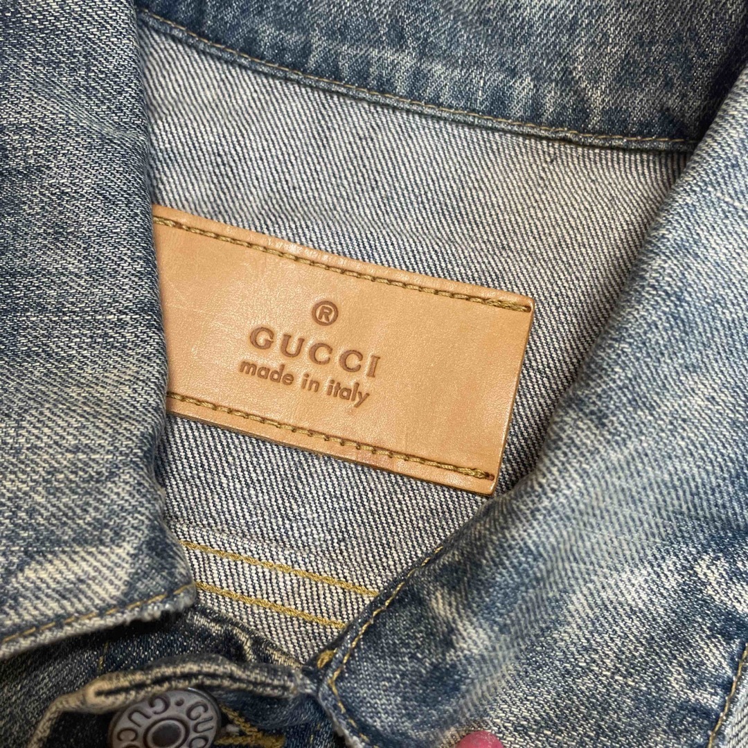 Gucci(グッチ)のGUCCI  デニムジャケット レディースのジャケット/アウター(Gジャン/デニムジャケット)の商品写真