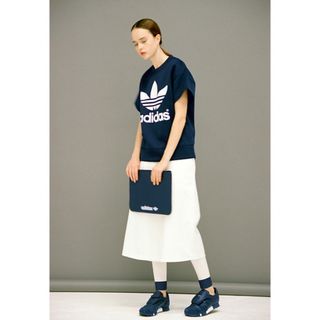 アディダス(adidas)のadidas originals by HYKE スカートパンツ キュロット (ひざ丈スカート)