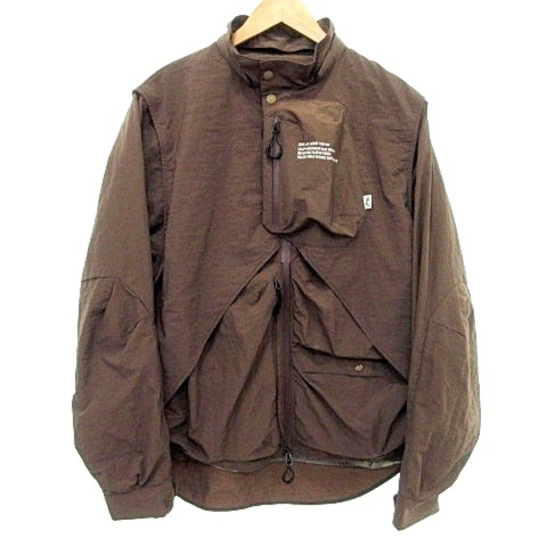 64cm袖丈COMFY OUTDOOR GARMENT 22AW オーバーレイジャケット 茶