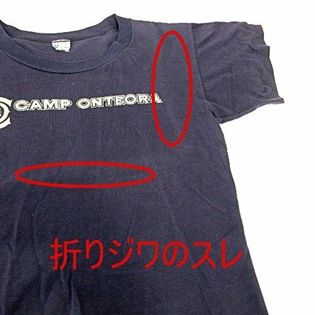 チャンピオン CHAMPION 60S前 小文字ランタグ Tシャツ 半袖 S 紺 4