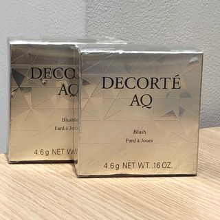 コスメデコルテ(COSME DECORTE)の◆コスメデコルテ　AQ ブラッシュ 01 04セット(フェイスカラー)