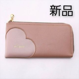 シマムラ(しまむら)の新品 しまむら 青木美沙子  長財布  ｍ♡petit  ハート ピンク(財布)