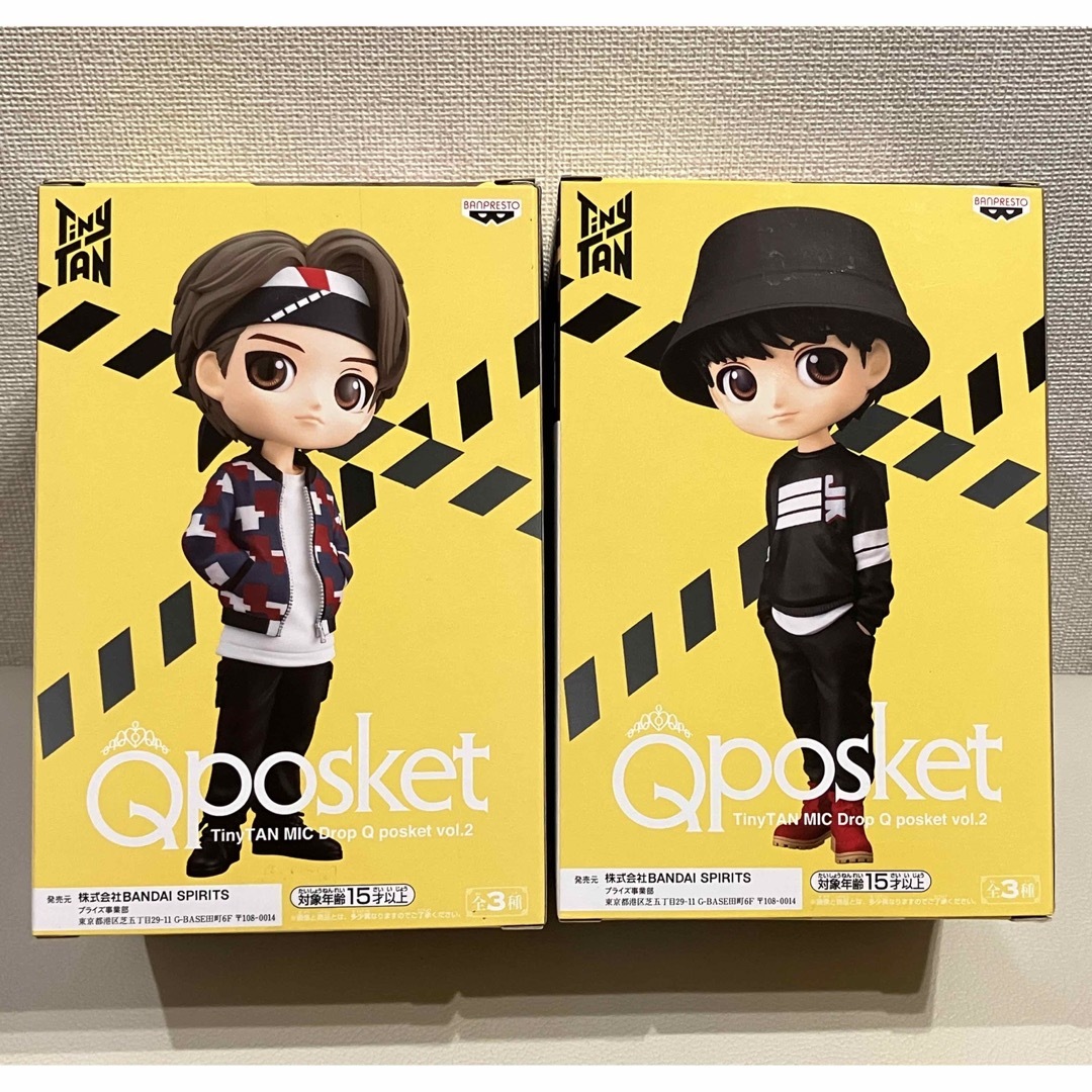 防弾少年団(BTS)(ボウダンショウネンダン)の【9/24まで】☆新品未開封☆TinyTAN Qposket フィギュア セット エンタメ/ホビーのフィギュア(その他)の商品写真