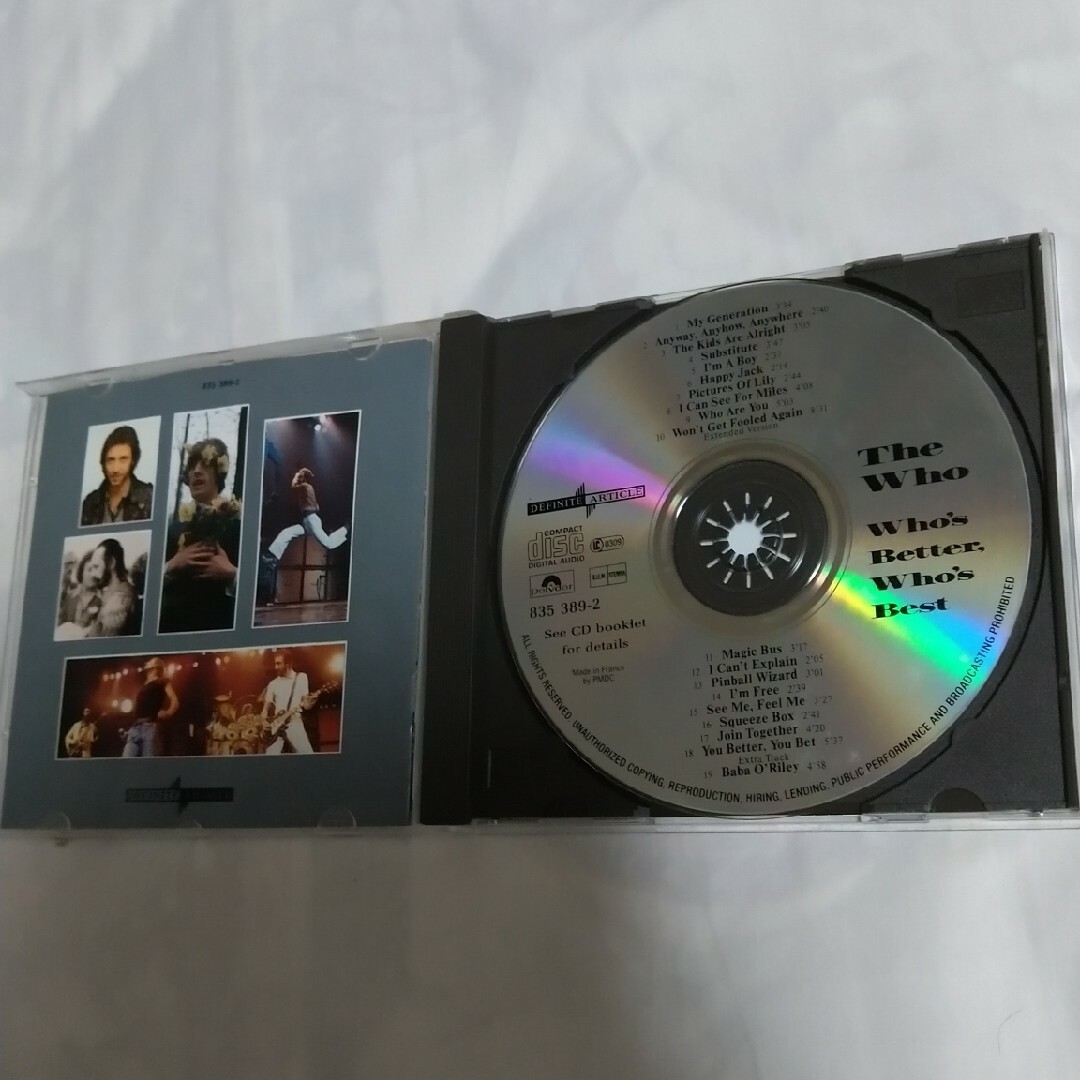 Who's Better, Who's Best エンタメ/ホビーのCD(ポップス/ロック(洋楽))の商品写真