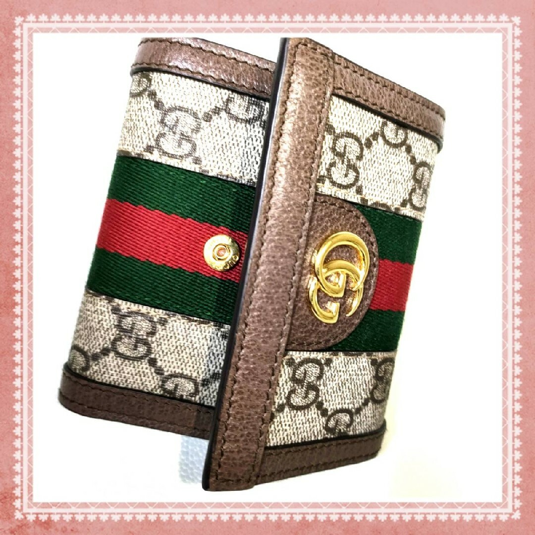 Gucci(グッチ)のグッチ オフィディア 折り財布 フレンチフラップ シェリーライン　マーモント G レディースのファッション小物(財布)の商品写真