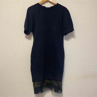 sacai(スウェット ・ ひざ丈ワンピース)のフリマアイテム一覧 sacai(スウェット ・ ひざ丈ワンピース)のフリマアイテム一覧