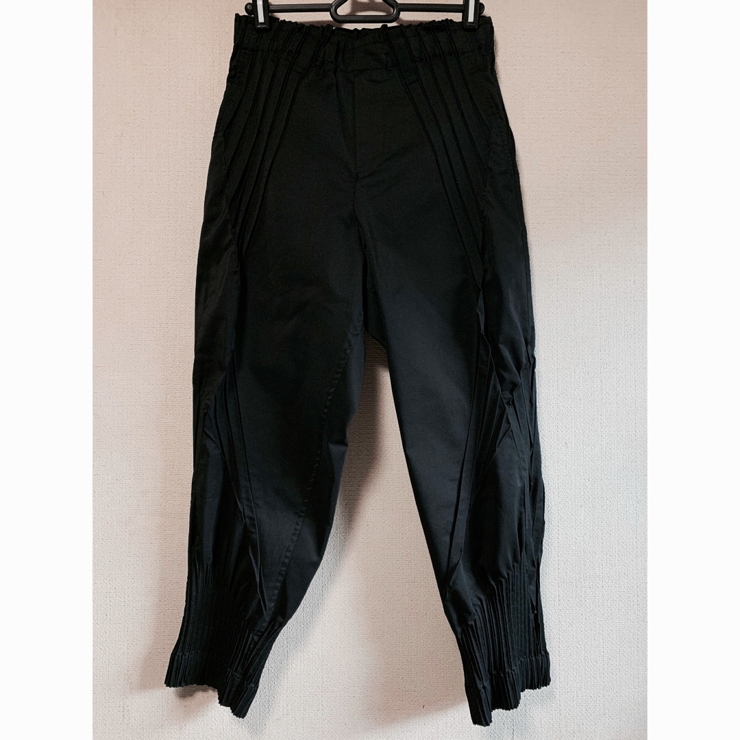 vintage issey miyake zip design pants