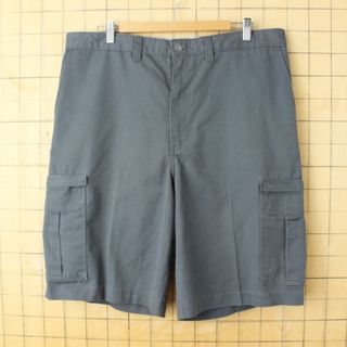 ディッキーズ(Dickies)のUSAディッキーズ カーゴショートパンツ グレーW38ショーツハーフ ss92(ショートパンツ)