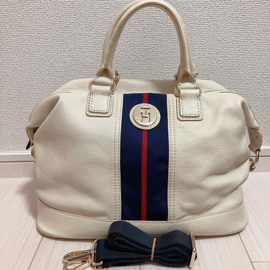 TOMMY HILFIGER(トミーヒルフィガー)の訳あり トミーヒルフィガー メンズ レディース ショルダーバッグ トートバッグ レディースのバッグ(トートバッグ)の商品写真