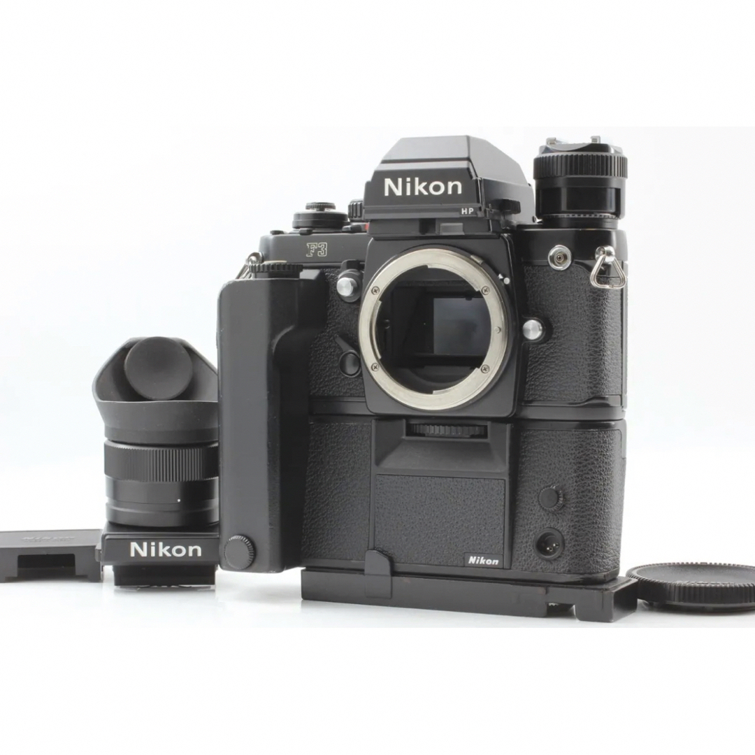 ☆美品☆送料無料☆Nikon F3 HP ＋ MD-4 ＋DW-4☆