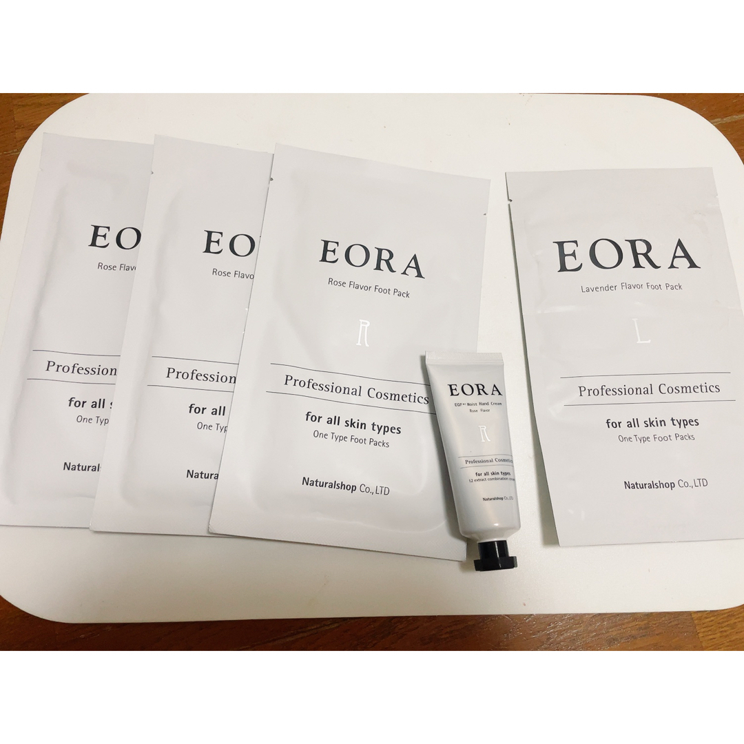 新品未使用　EORA  フット&ハンド　セット コスメ/美容のスキンケア/基礎化粧品(その他)の商品写真