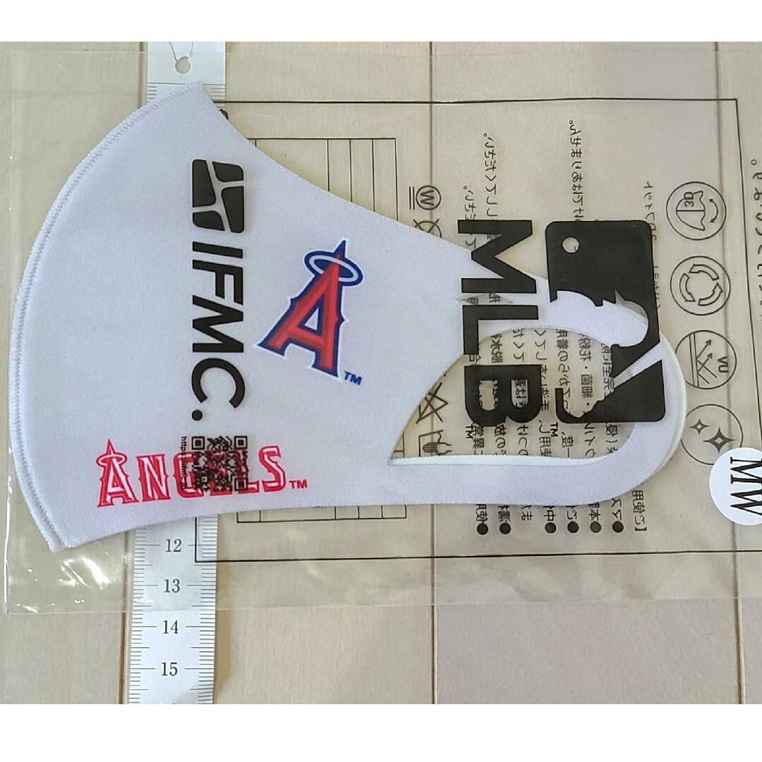 MLB(メジャーリーグベースボール)のAngels mask エンゼルス マスク 大谷翔平 メジャーリーグ MLB スポーツ/アウトドアの野球(その他)の商品写真