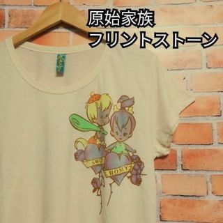 フリントストーン ペブルス バンバン The Flintstones Tシャツ(Tシャツ(半袖/袖なし))