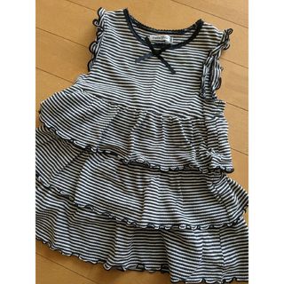 ベベ(BeBe)のBebe  チュニック　フリルタンクトップ　130サイズ(その他)