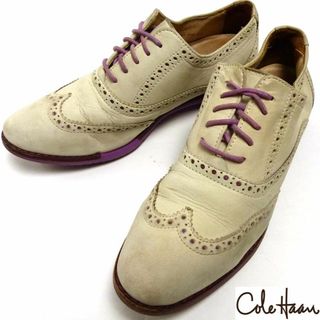 コールハーン(Cole Haan)のCOLEHAAN / コールハーン スエード ウイングチップシューズ　6 1/2(その他)