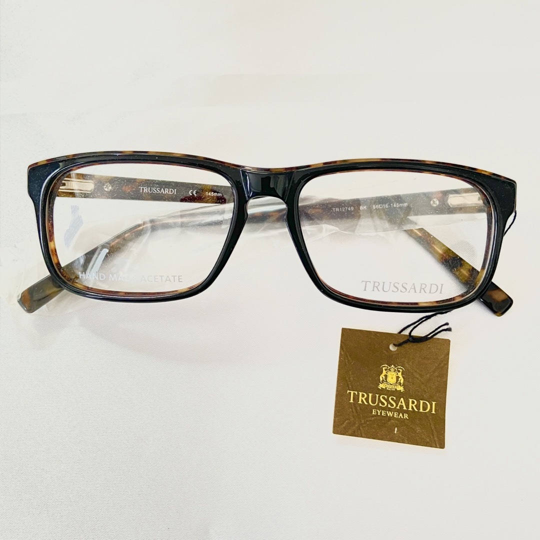 Trussardi - 【未使用品】TRUSSARDI メガネ TR12749 ブラウンの通販 by
