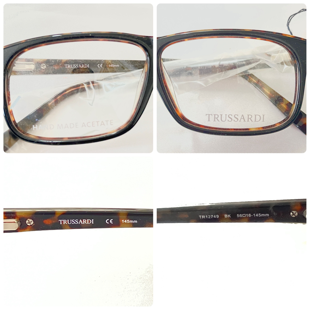 Trussardi - 【未使用品】TRUSSARDI メガネ TR12749 ブラウンの通販 by