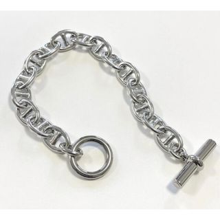 シェーヌダンクル 風 アンカー チェーン ブレスレット MM シルバー の