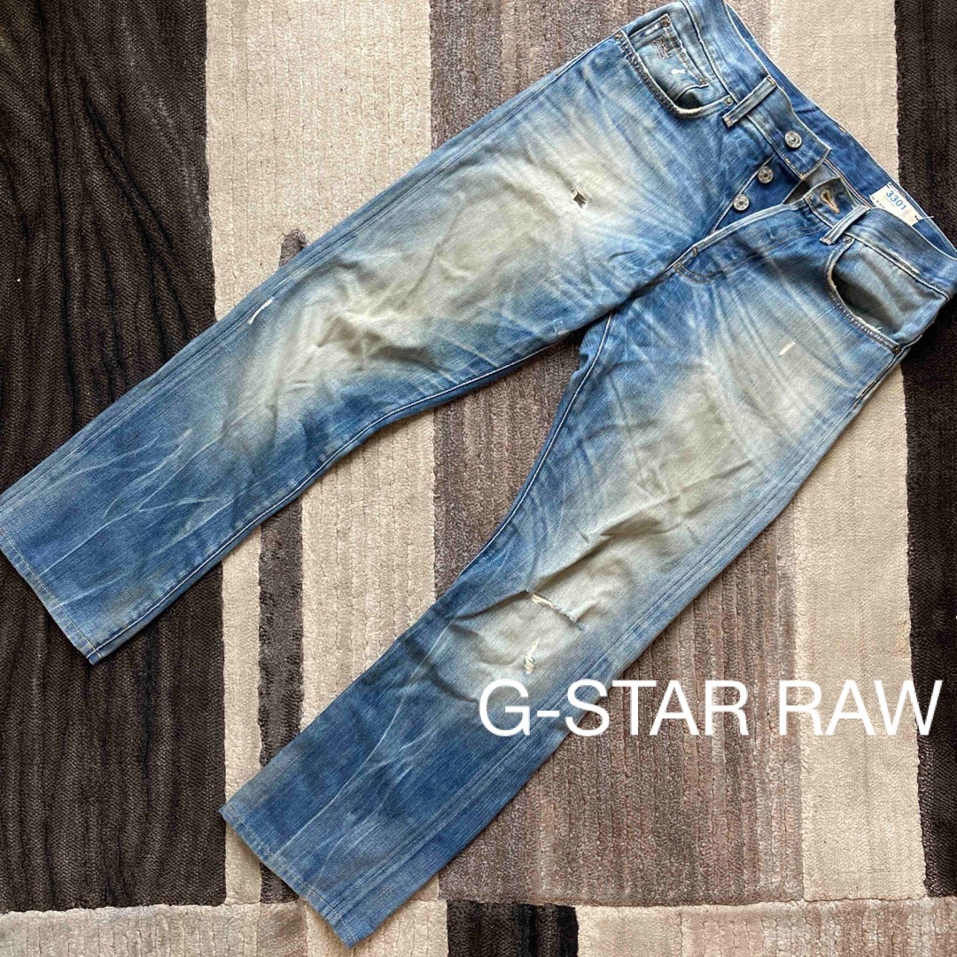 G-STAR RAW - 【送料無料】ジースターロゥ G-STAR RAW 3301 綿100の