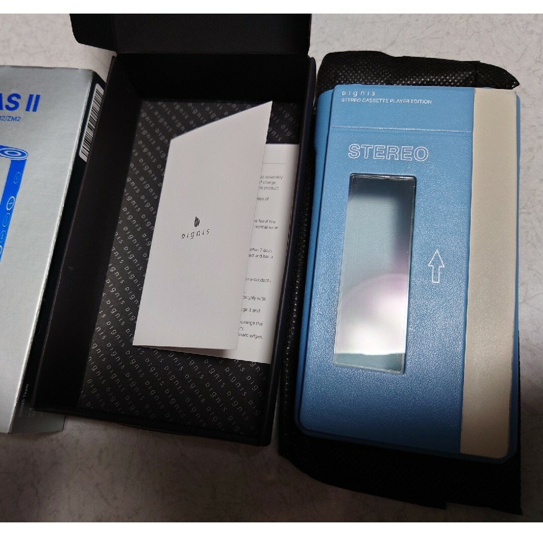 dignis レザーケース MIDAS2 Sony NW-WM1AM2 グリーン 雑誌で紹介され