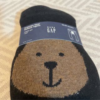 ベビーギャップ(babyGAP)の※サイズ数種あり【新品】クマちゃんベビータイツ-baby GAP（ブラック）(その他)