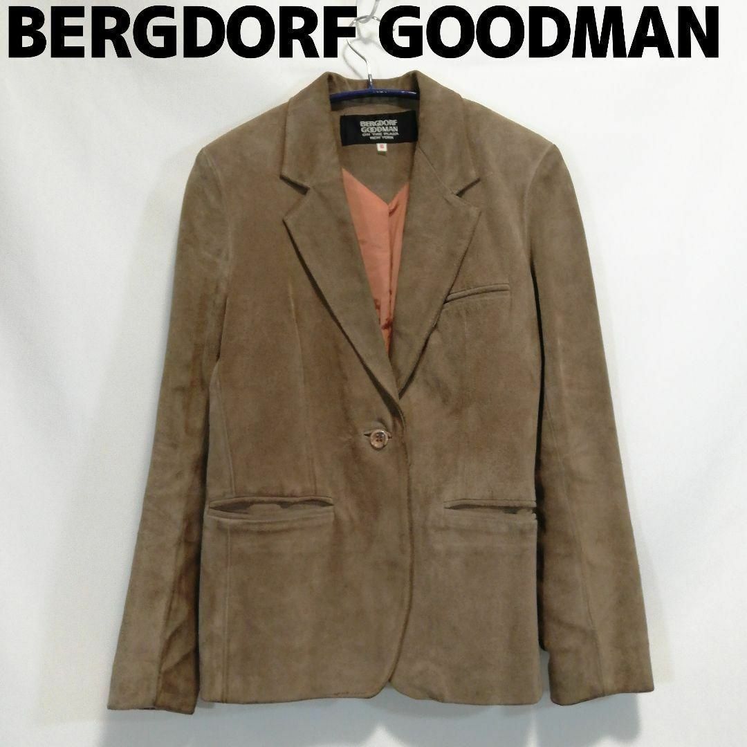 BERGDORF GOODMAN スエードテーラードジャケット レディース 6