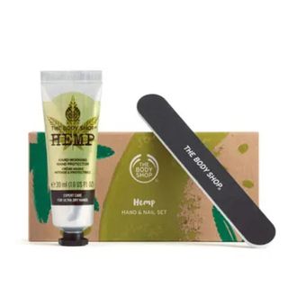 THE BODY SHOP ヘンプ ハンド＆ネイルデュオ　ハンドクリーム　爪すり(ハンドクリーム)