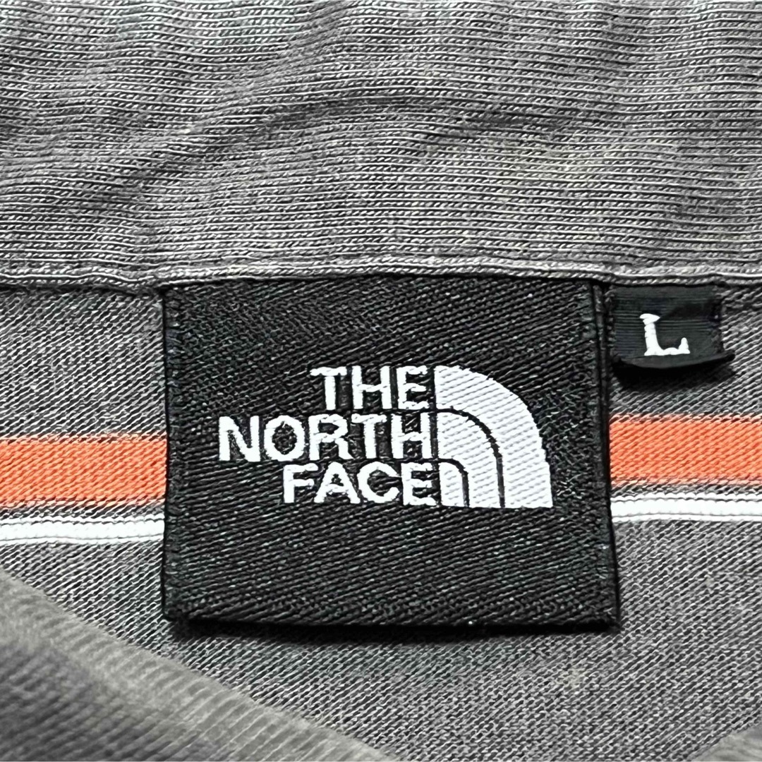 THE NORTH FACE(ザノースフェイス)の【THE NORTH FACE】ノースフェイス ポロシャツ ボーダー柄 刺繍ロゴ メンズのトップス(ポロシャツ)の商品写真