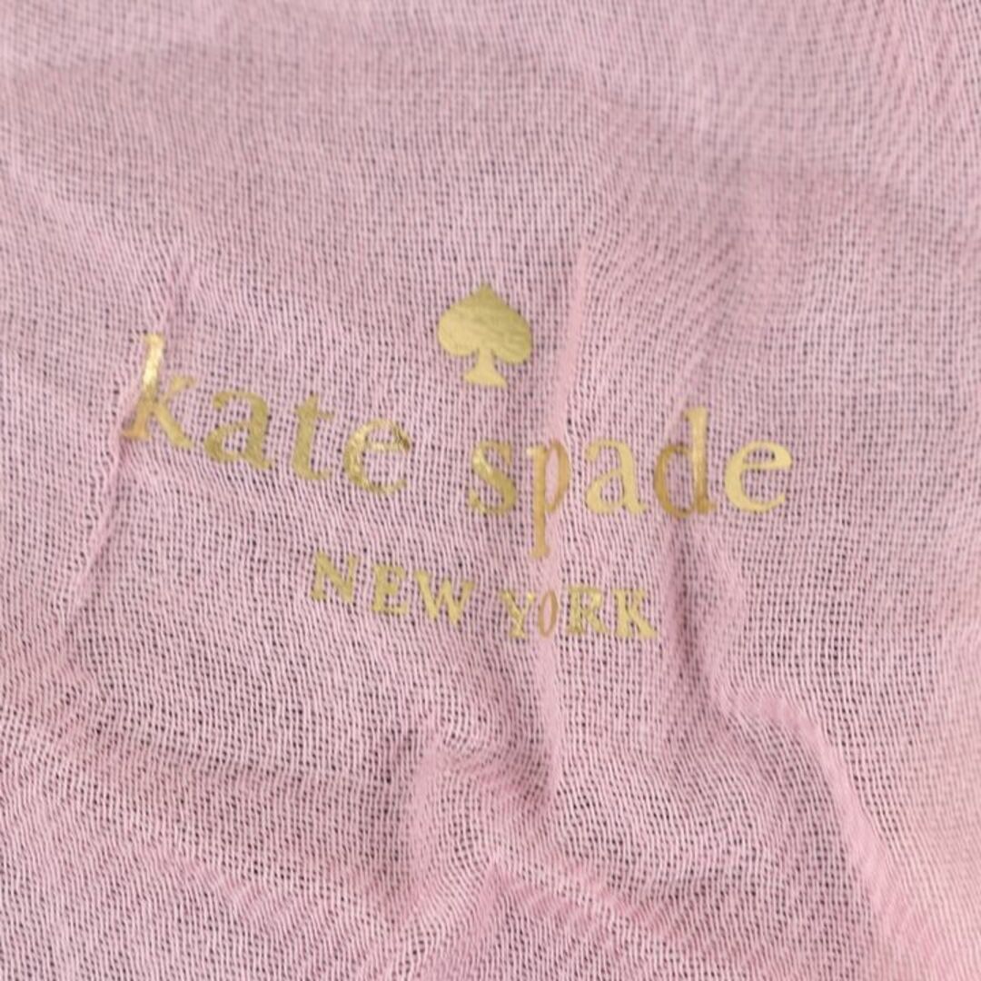 ケイトスペード ストール カラーブロック ピンク/ブラック ショール 大判 ブランド 小物 レディース Kate Spade 1