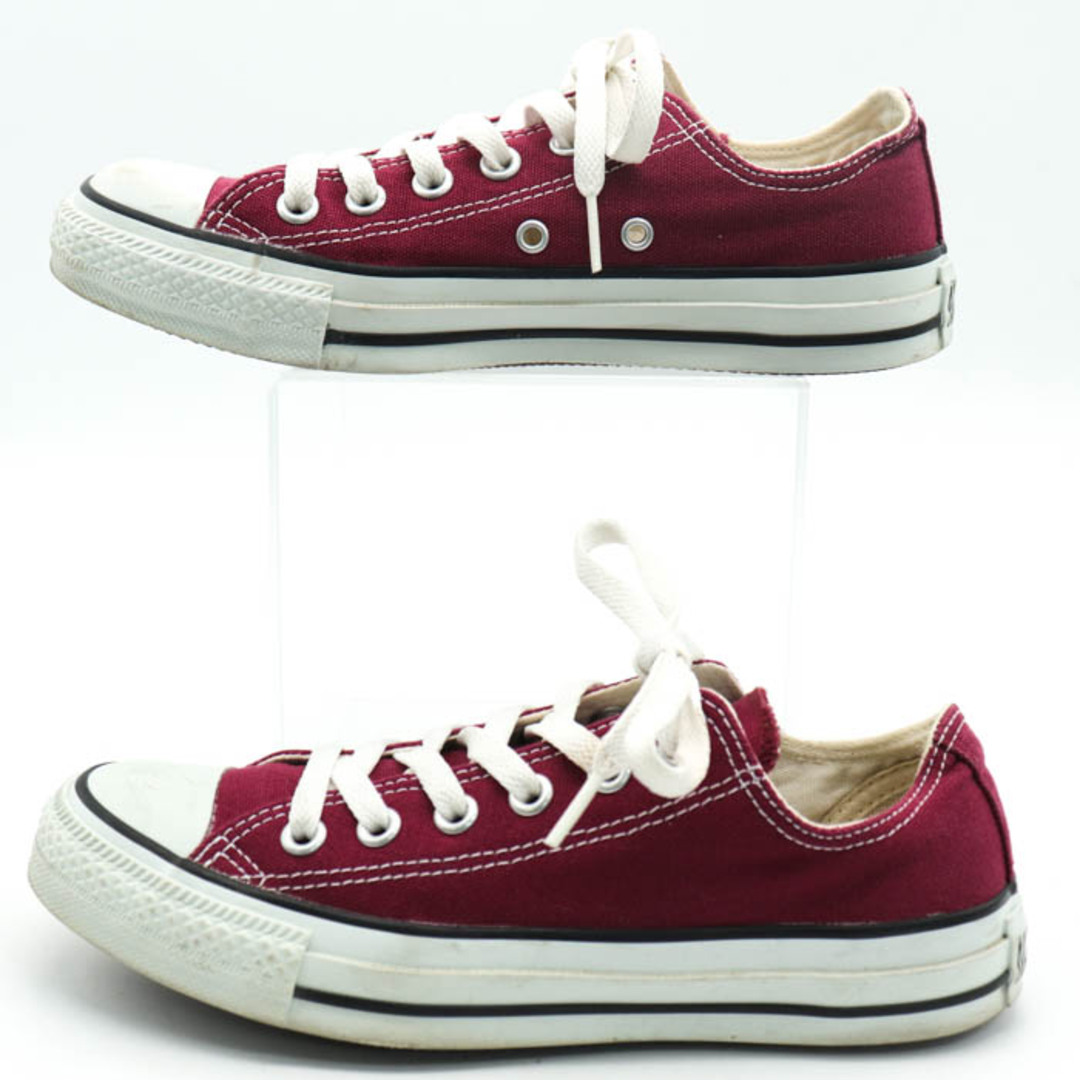 CONVERSE(コンバース)のコンバース スニーカー キャンバス ALLSTAR OX オールスター 1C030 ローカット 靴 レディース 23.5cmサイズ ワインレッド CONVERSE レディースの靴/シューズ(スニーカー)の商品写真