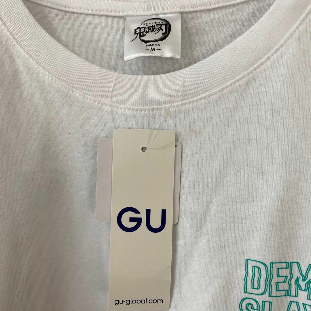 GU(ジーユー)のGU鬼滅の刃 タグ付き　コラボTシャツ メンズ　レディース　[ M ] メンズのトップス(Tシャツ/カットソー(半袖/袖なし))の商品写真