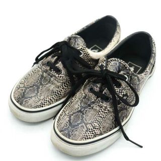 ヴァンズ(VANS)のバンズ ローカットスニーカー パイソン柄 蛇柄 ERA エラ シューズ 靴 メンズ レディース US5サイズ グレー VANS(スニーカー)