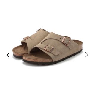 ビルケンシュトック(BIRKENSTOCK)の新品 41ナローフィット ビルケンシュトック  チューリッヒ  トープ (サンダル)