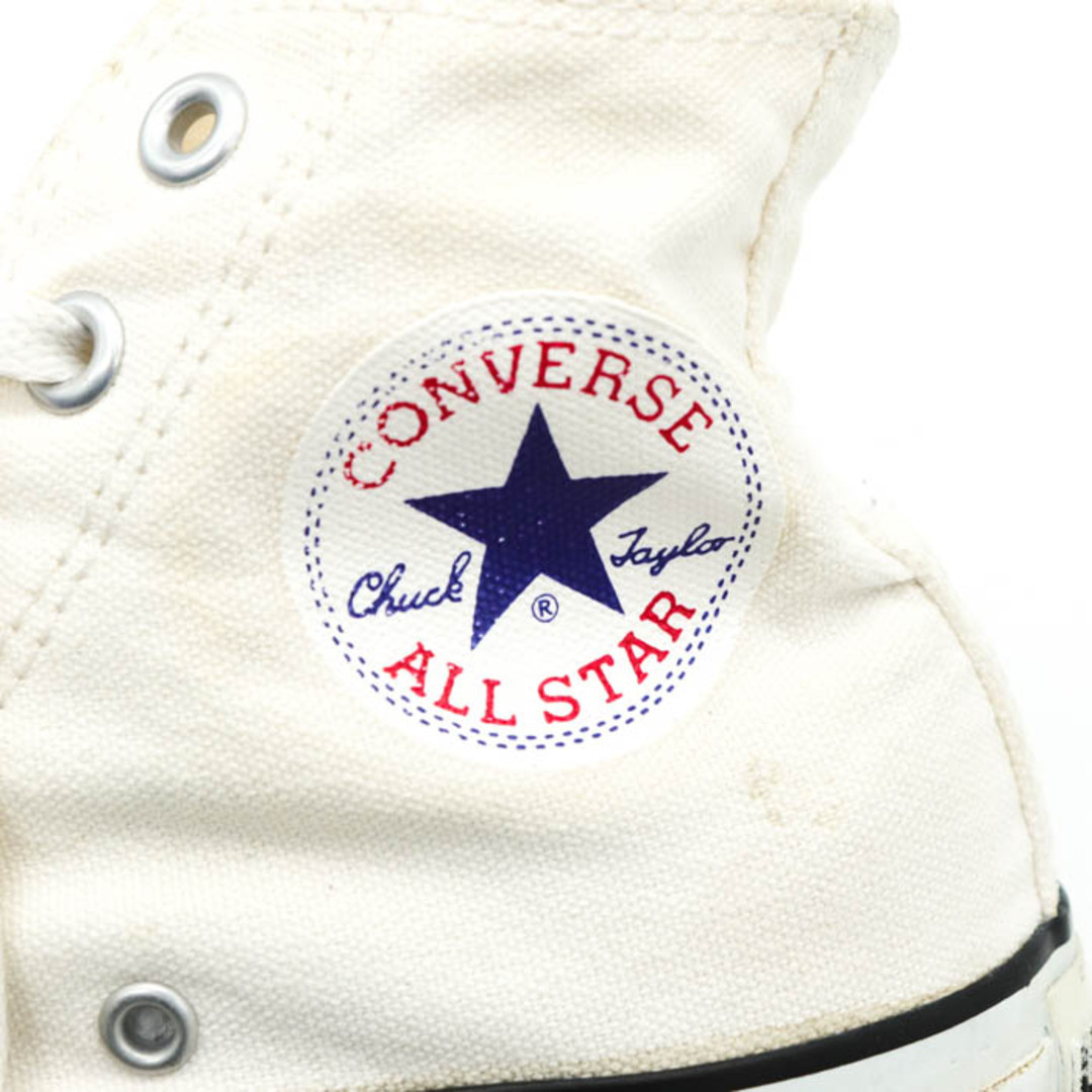 CONVERSE(コンバース)のコンバース スニーカー オールスターカラーズHI 1CJ604 キャンバス ハイカット シューズ 靴 レディース 24.5cmサイズ ホワイト CONVERSE レディースの靴/シューズ(スニーカー)の商品写真