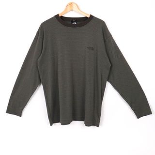 ノースフェイス(THE NORTH FACE) ボーダー メンズのTシャツ
