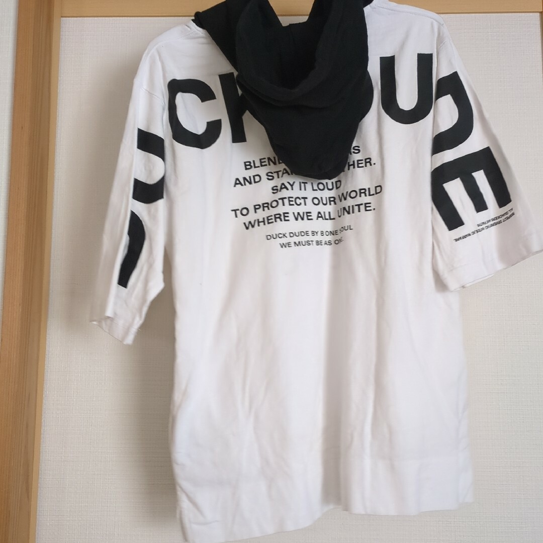 DUCK DUDE(ダックデュード)の半袖パーカー メンズのトップス(Tシャツ/カットソー(半袖/袖なし))の商品写真