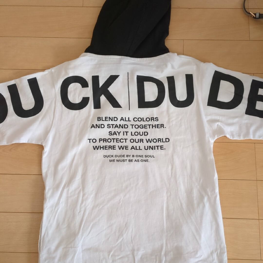 DUCK DUDE(ダックデュード)の半袖パーカー メンズのトップス(Tシャツ/カットソー(半袖/袖なし))の商品写真