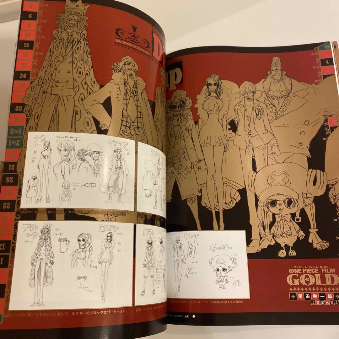 One Piece Film - Gold Backstage Pass Art Book