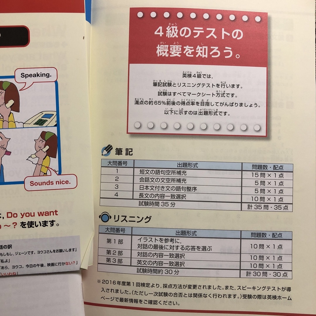 旺文社(オウブンシャ)の７日間完成英検４級予想問題ドリル 改訂新版 エンタメ/ホビーの本(資格/検定)の商品写真