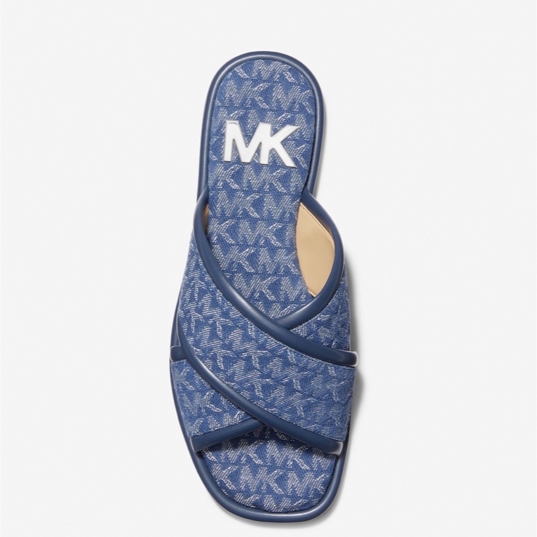 Michael Kors(マイケルコース)の新品】マイケルコース サンダル デニム 青 7 M〜L レディースの靴/シューズ(サンダル)の商品写真