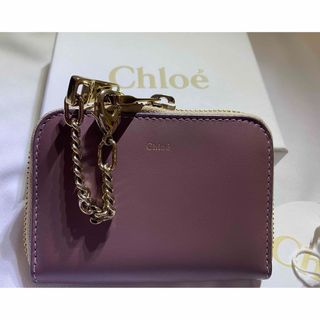 クロエ(Chloe)の【Chloe】片面色違いレザーのコインケース　新品未使用(コインケース)