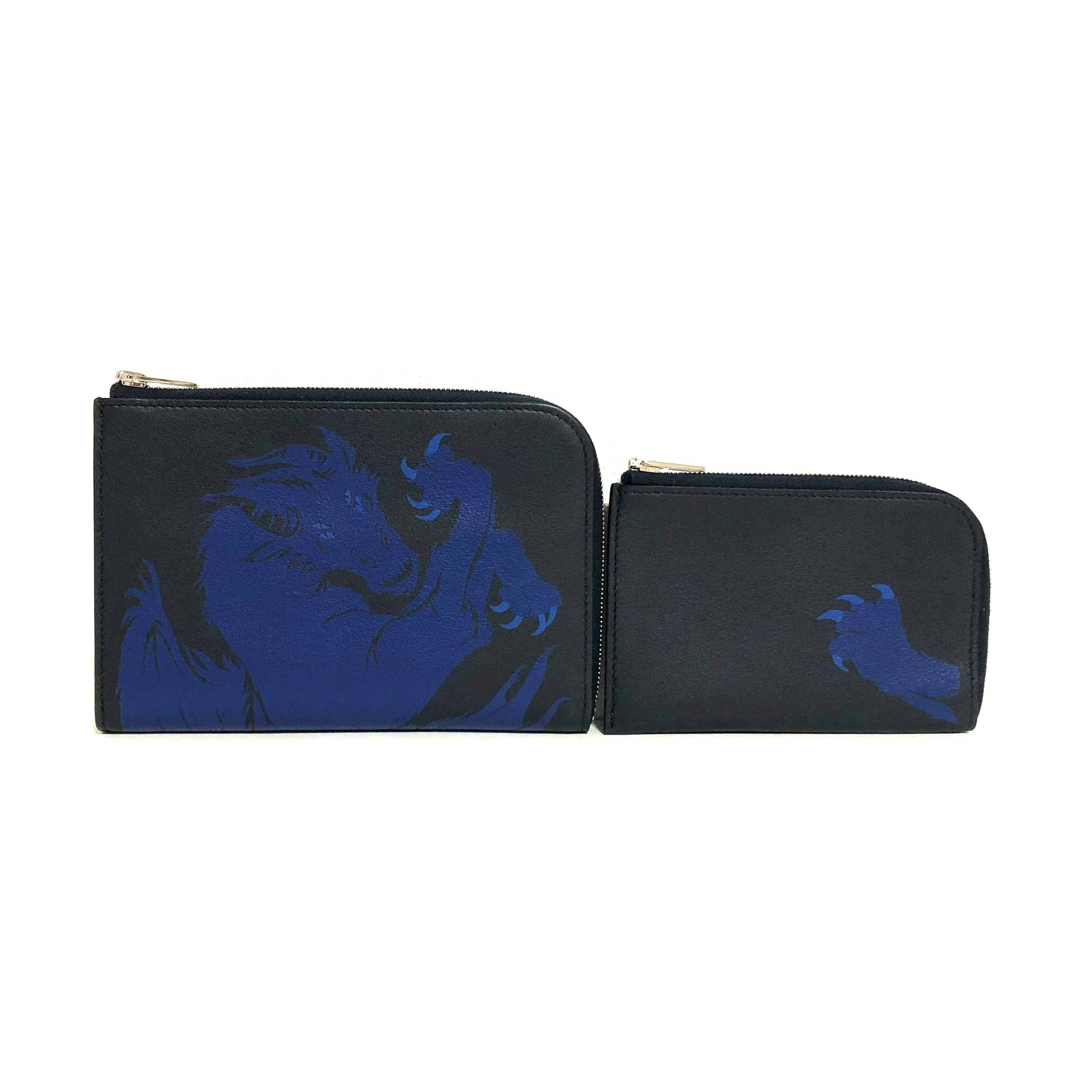 未使用☆正規品　リミックス　ドラゴン　ブルー　ブラック　黒　コインケース　財布