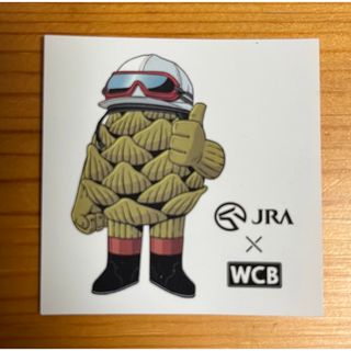 JRA WCB コラボ ステッカー シール 非売品 競馬 (ノベルティグッズ)