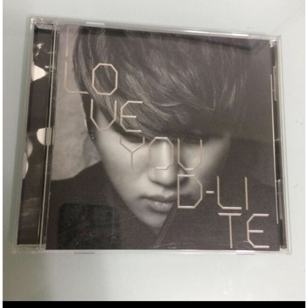BIGBANG D-LITE CD I love you 中古 エンタメ/ホビーのCD(K-POP/アジア)の商品写真