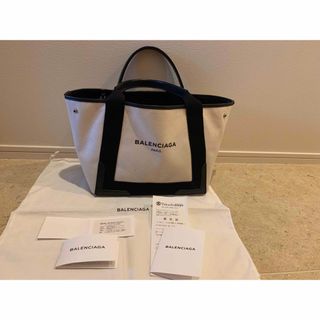 バレンシアガバッグ(BALENCIAGA BAG)のBALENCIAGAバレンシアガ ネイビーカバス トートバッグ(トートバッグ)