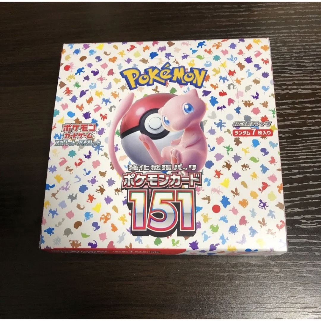 ポケモンカード151 1box 新品未開封ペリペリ付　シュリンクなし